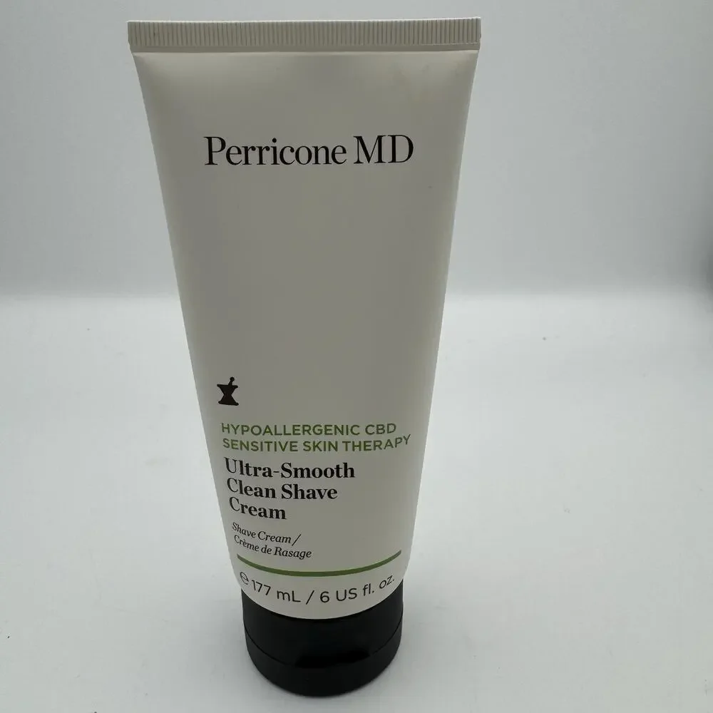 Perricone MD Ultra-Smooth Clean Shave Cream Hypoallergenic Sensitive 6 oz